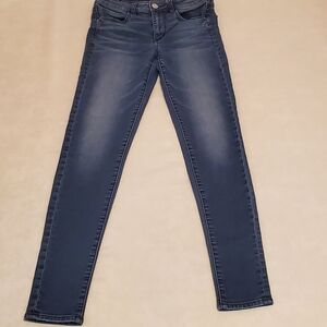American Eagle 6 X-Long Super Stretch Denim Hi-Rise Jegging Skinny Jeans